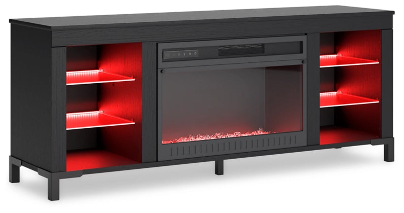 Cayberry 60" TV Stand w/Fireplace
