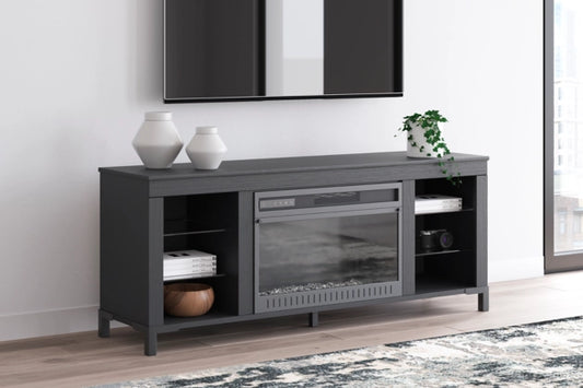 Cayberry 60" TV Stand w/Fireplace