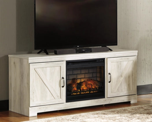 Bellaby TV Stand w/Fireplace Option