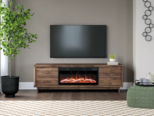 Zadilyn 72" TV Stand with Fireplace Option