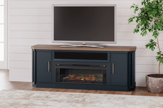 Landocken TV Stand w/Fireplace Option