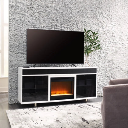Gardoni TV Stand w/ Fireplace Option