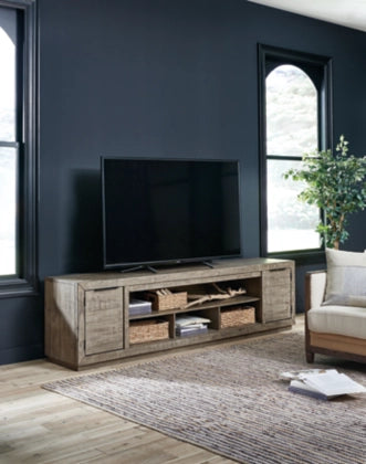 Krystanza TV Stand w/Fireplace Option