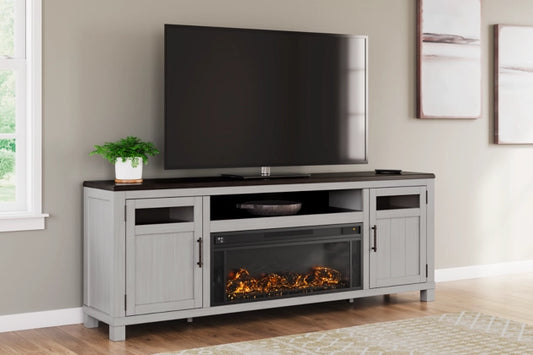 Darborn 88" TV Stand w/Fireplace Option