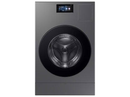 Lavadora y secadora eléctrica todo en uno Bespoke AI Laundry Vented Combo™ de ultra capacidad de 5.3 pies cúbicos con AI Home en acero oscuro 