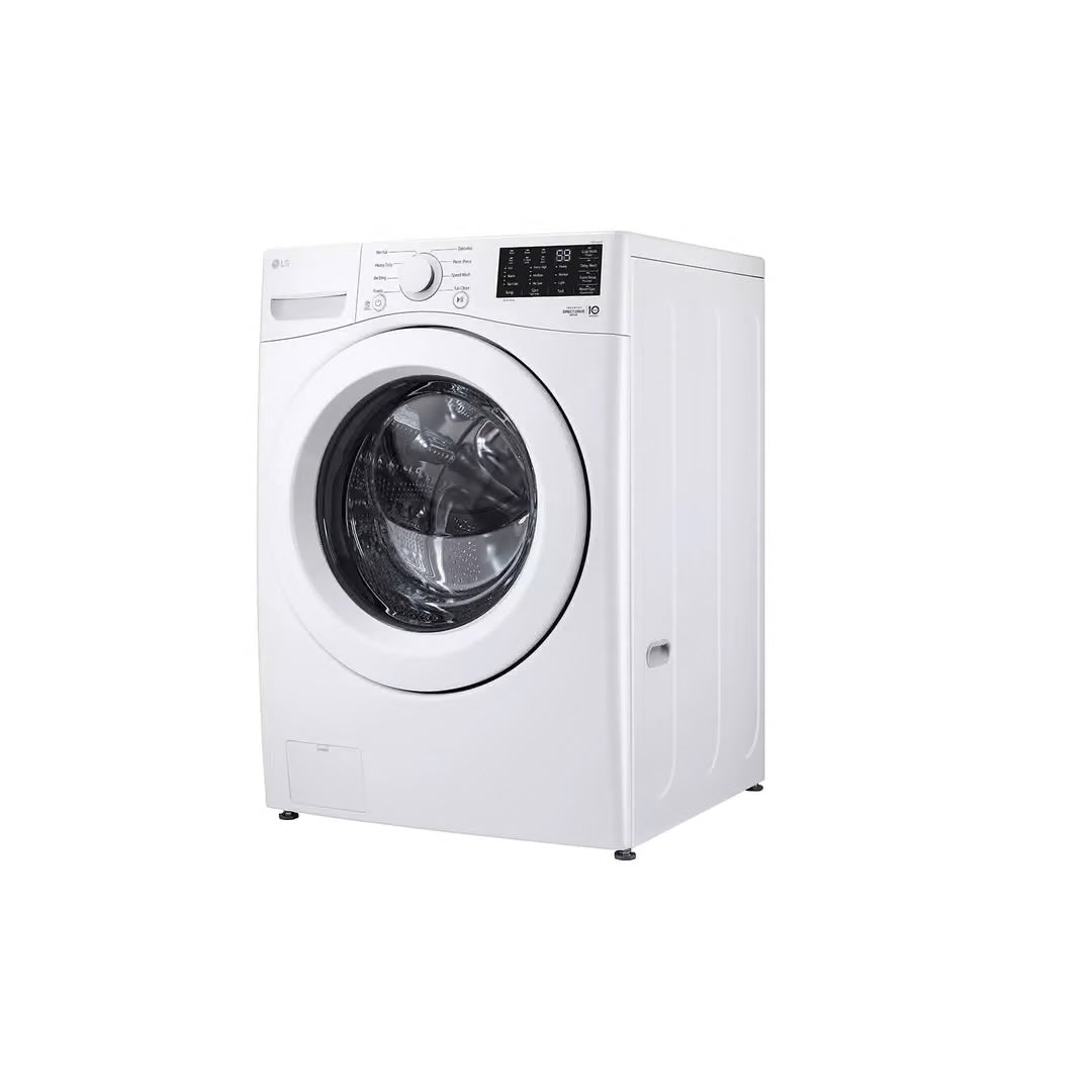 5.0 cu. ft. Stackable Front Load Washer in White with 6 Motion Cleaning Technology