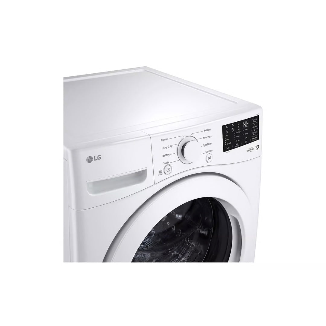 5.0 cu. ft. Stackable Front Load Washer in White with 6 Motion Cleaning Technology