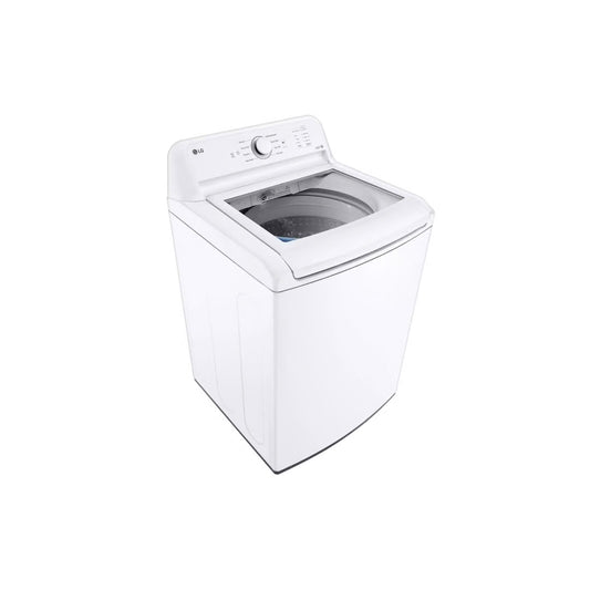 4.3 cu. ft. Top Load Washer in White with SlamProof Glass Lid, Impeller and True Balance Anti-Vibration