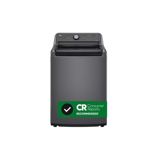 5.0 cu. ft. Top Load Washer in Middle Black with Impeller, NeverRust Drum and TurboDrum Technology