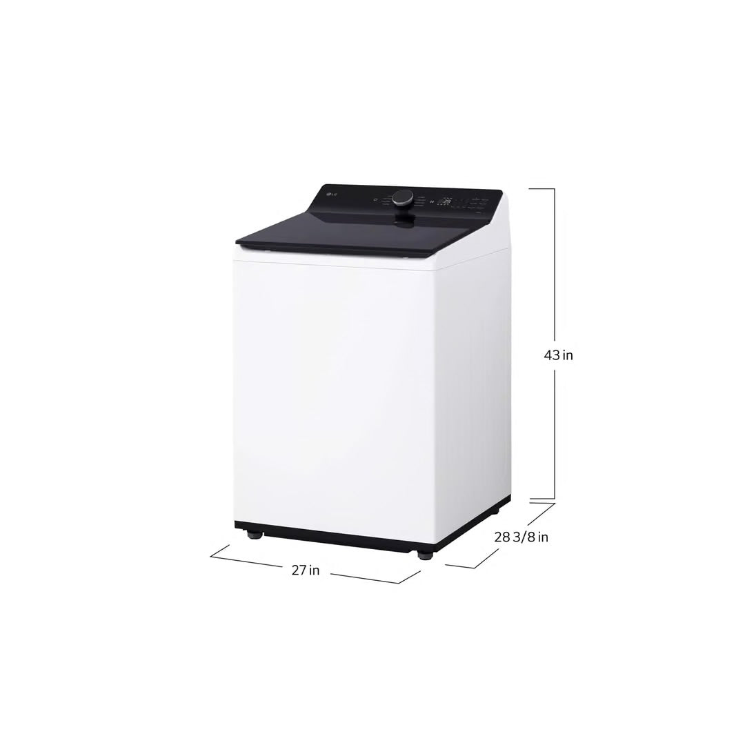 5.5 cu. ft. SMART Top Load Washer in Alpine White with Impeller, Easy Unload and TurboWash3D Technology