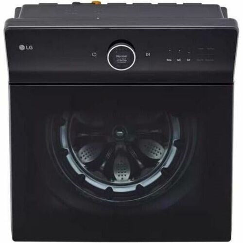5.5 cu. ft. SMART Top Load Washer in Matte Black with Impeller, eZDispense and Faucet Water and LCD Digital Dial Control