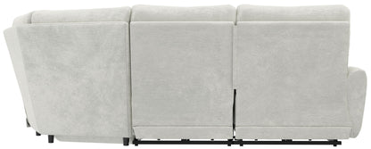 Majesty - Deep Seating Power Reclining Sectional And Ottoman