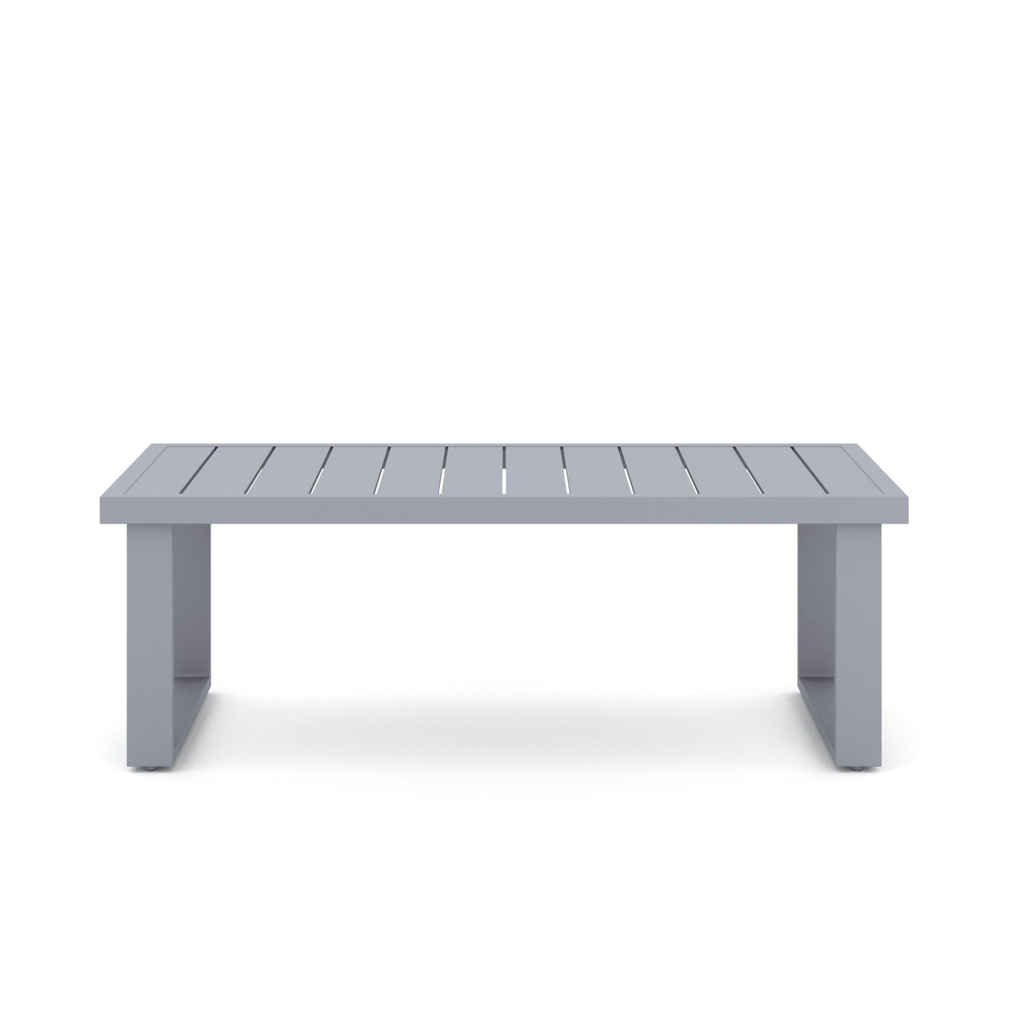 Fiji - 2 Piece Outdoor Set (Sofa & Slat Top Coffee Table Set) - Blue