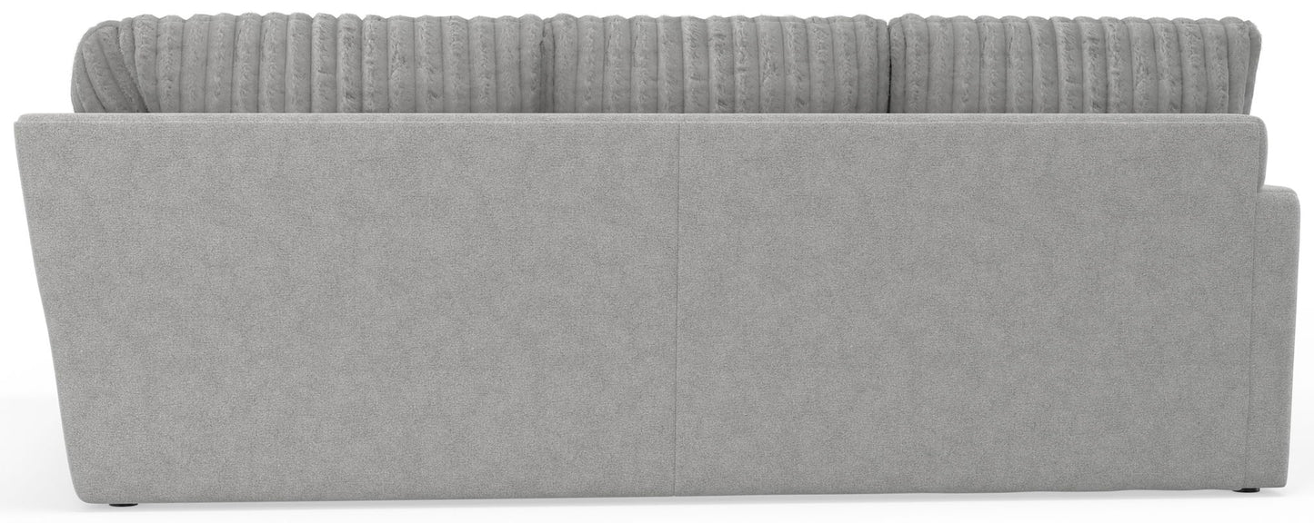 Titan - Sectional With Comfort Coil Seating, Cocktail Ottoman And Accent Pillows Included