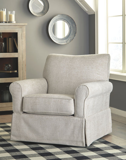 Searcy - Swivel Glider Accent Chair