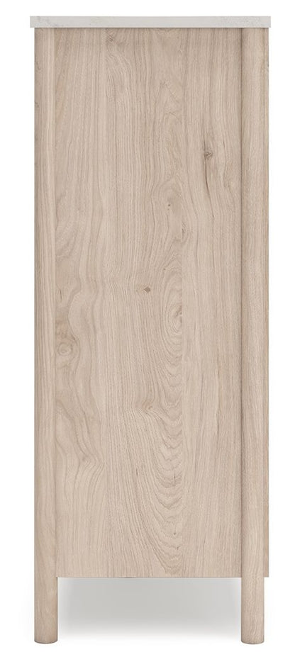 Cadmori - Five Drawer Wide Chest - Two-Tone