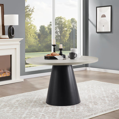D178 - 5 Piece Dining Room Set (Table, 4 Side Chairs) - Black Ivory