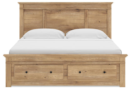 Makidern - Panel Storage Bed