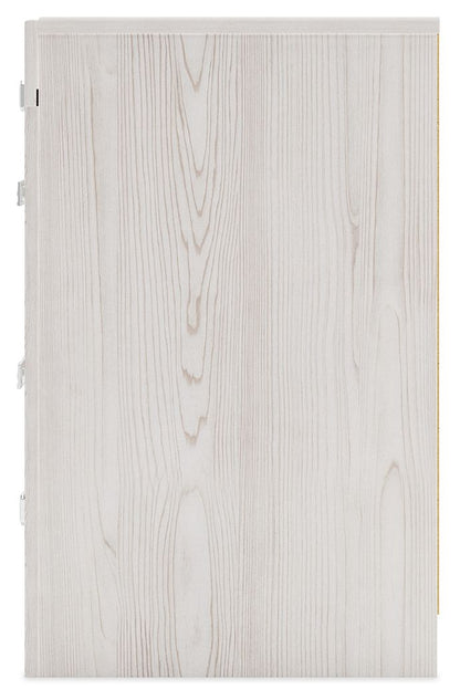 Altyra - Two Drawer Night Stand - White