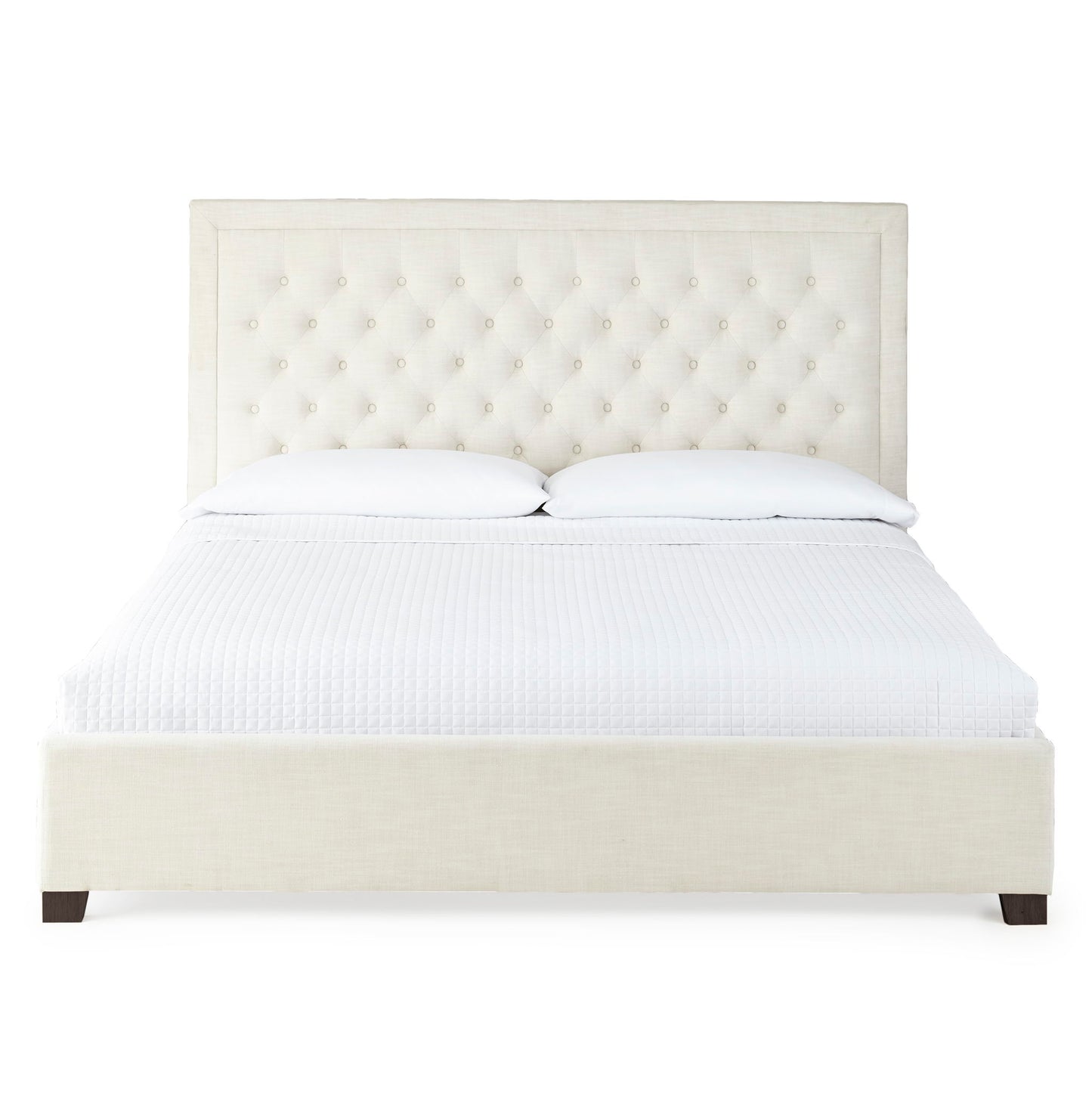 Isadora - King Bed - White