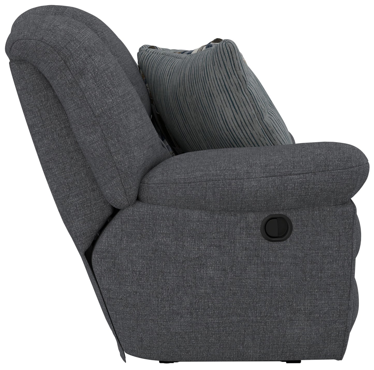 Trifecta - Sofa With 3 Recliners and Drop Down Table
