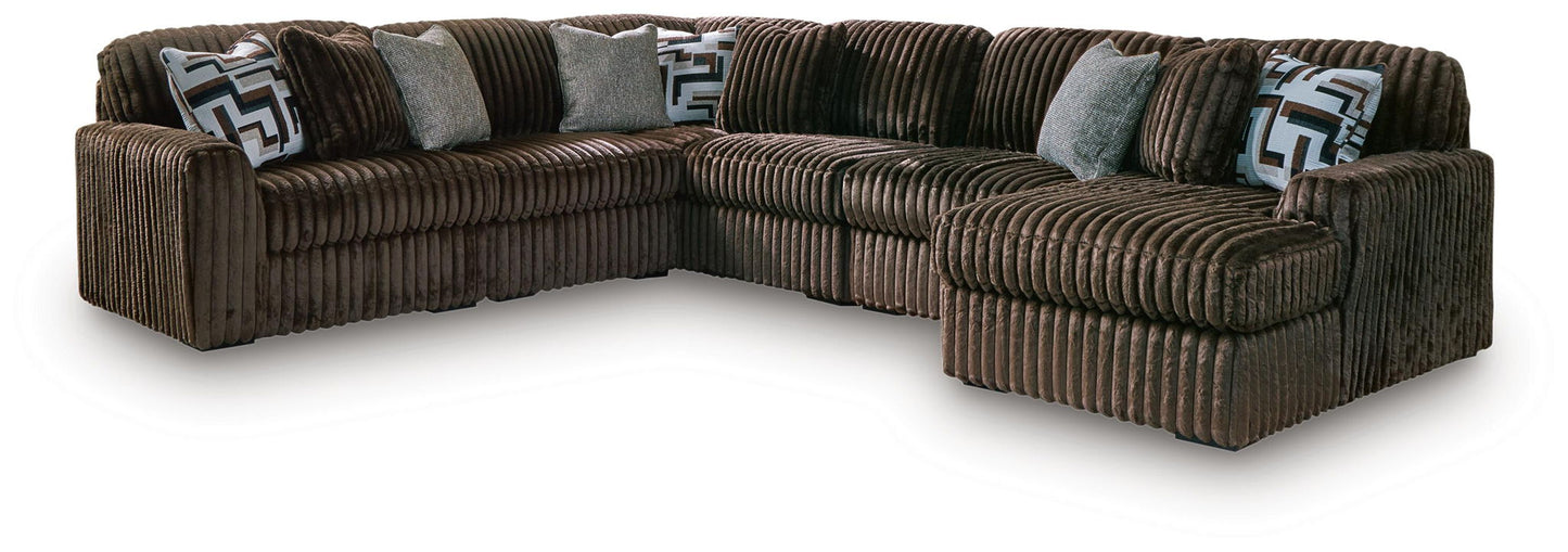 Midnight-Madness - Sectional - Chocolate
