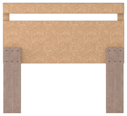 Flannia - Full Panel Headboard - Gray