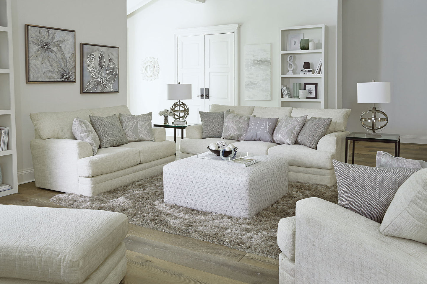 Zeller - Cocktail Ottoman - Spa