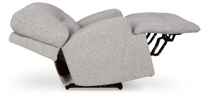 Acklen Place - Wide Seat Power Recliner - Pewter