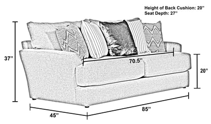Howell - Sofa - Seafoam