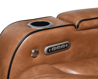 U72 - Power Reclining Chair - Brown