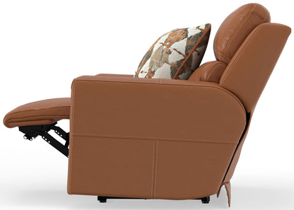 Arezzo - Power Headrest Power Lay Flat Recliner With Zero Gravity/Extended Ottoman