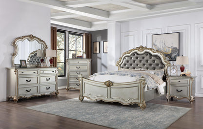 B060 - Dresser - Antique Platinum