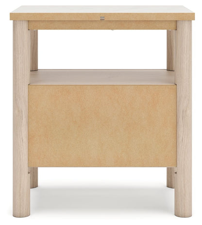 Cadmori - One Drawer Night Stand - Two-Tone