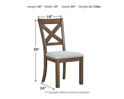 Moriville - Dining UPH Side Chair (Set of 2) - Beige