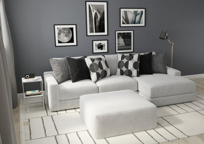 Arlo - Oversized Sofa Chaise With Cocktail Ottoman