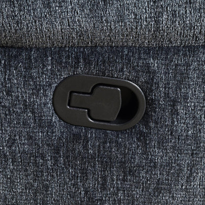 U179 - Motion Glider Chair - Charcoal Gray