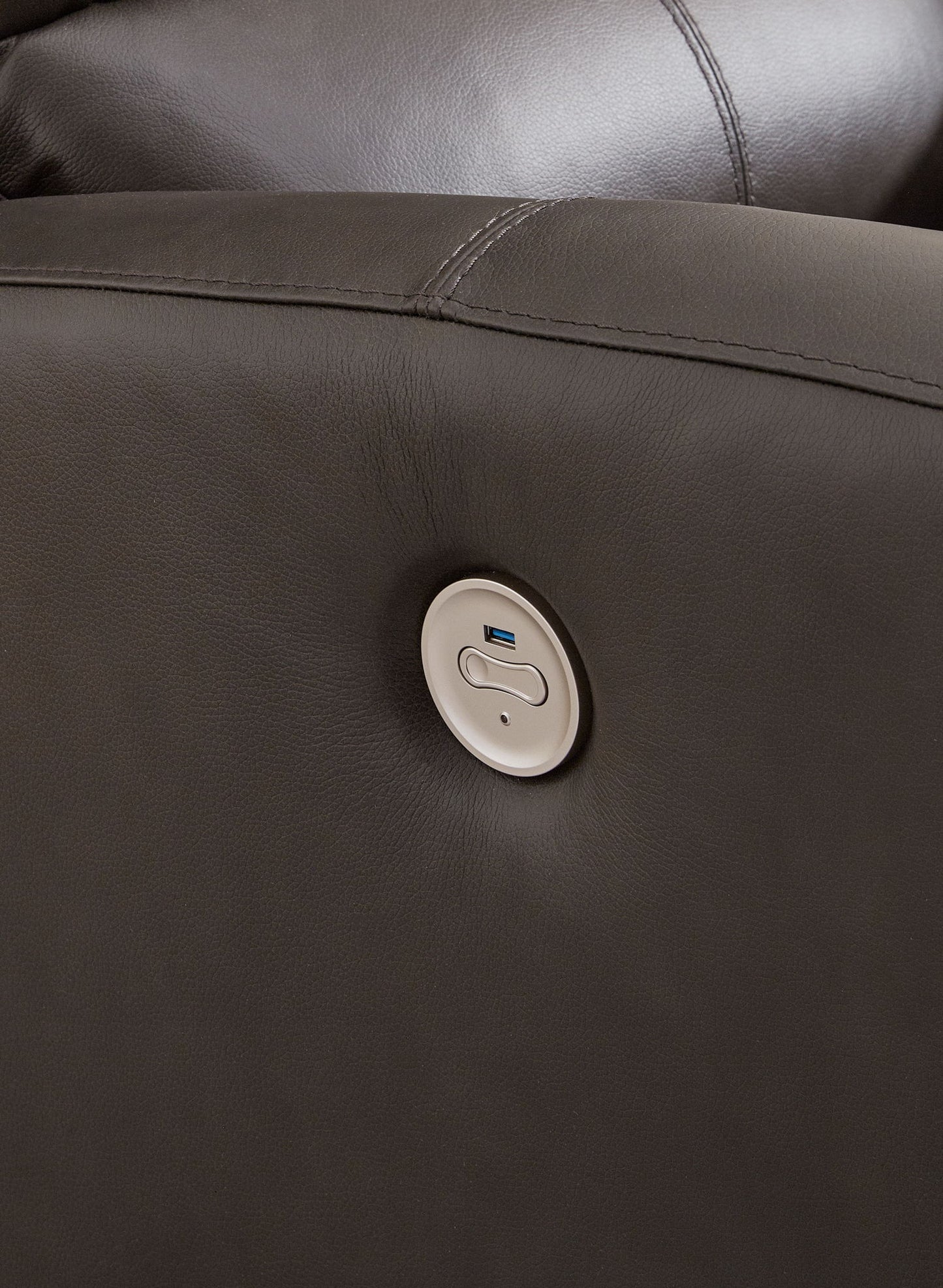 Boxmere - Reclining Power Sofa - Storm
