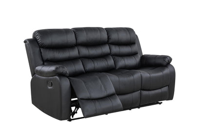 U190 - Motion Loveseat - Black