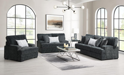 U271 - Loveseat - Charcoal