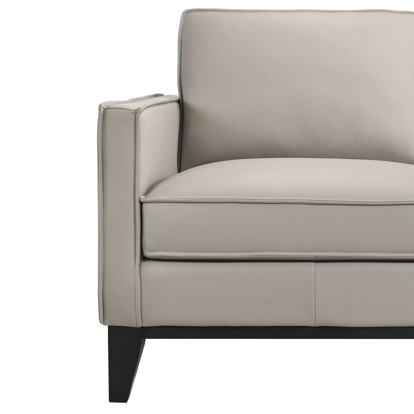 Aaron - Loveseat - Mist Gray