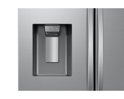 36" 3-Door French Door Counter Depth Refrigerator with External Ice and Water Dispenser and Dual Auto Ice Maker in freezer