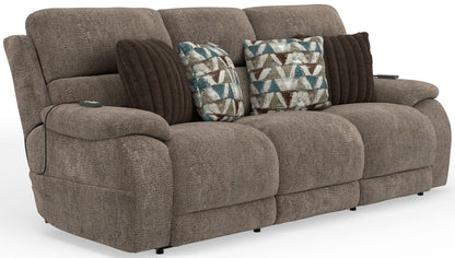 Joya - Power Headrest Power LayFlat Reclining Sofa With CR3 Heat/Massage/Lumbar/ZG