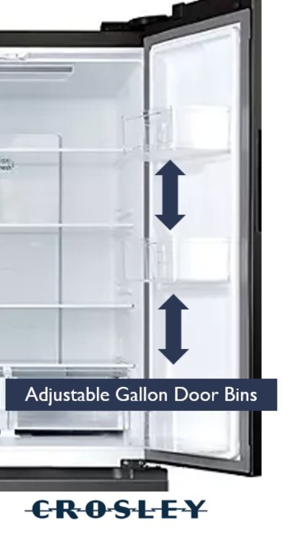 18.4 Cu Ft French Door Refrigerator