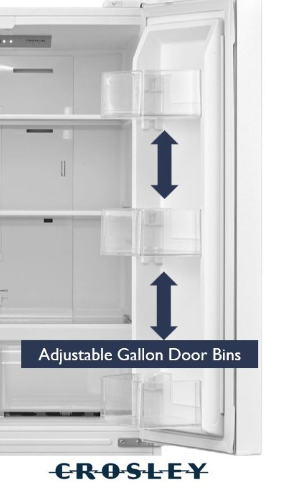18.4 Cu Ft French Door Refrigerator