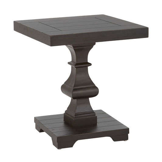 Dory - Square End Table - Ebony