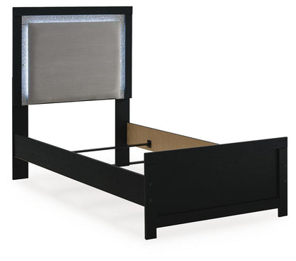 Maeling - Upholstered Panel Bed