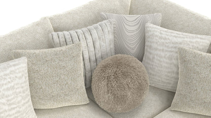 Ritzy - Modular Sofa And Included Cocktail Ottoman