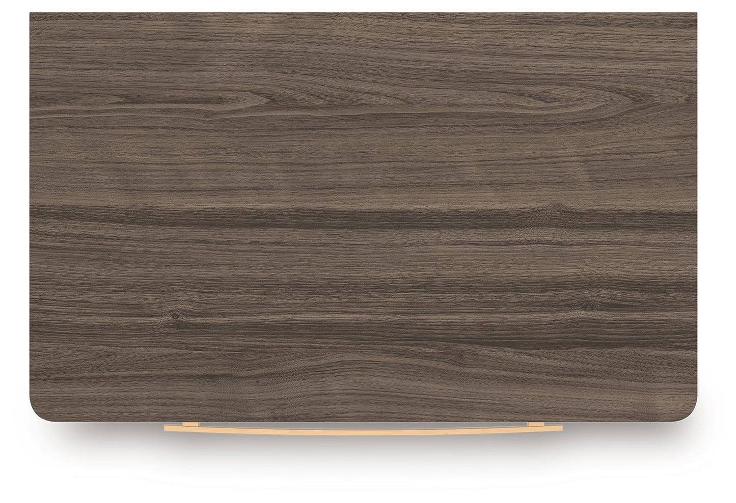 Kendanport - Two Drawer Night Stand - Brown / White