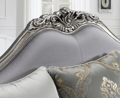 U198 - Traditional Sofa - Gray